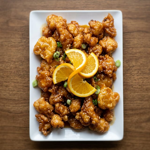 Orange Chicken.