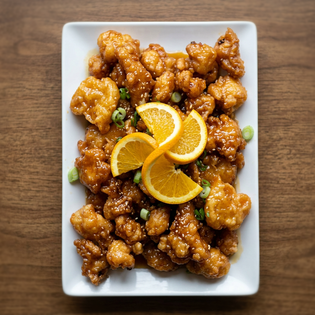 Orange Chicken.