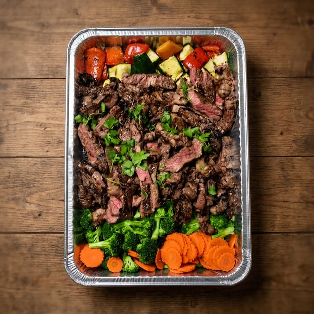 Spicy Ribeye Salad.